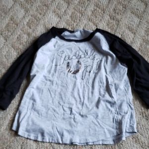 Ariat Saddle Up Baseball Tee Shirt / Size XL